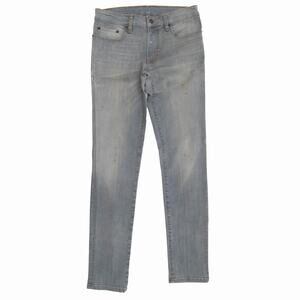 New 6397 Dirty Faded Gray Jeans Made In Italy Size 28